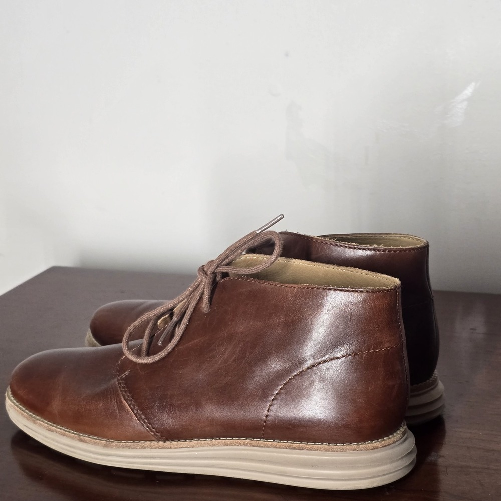 Cole Haan Grandoriginal Chukka Boot Waterproof Leather Men's 8M  Minimalist Y2K - Picture 3 of 8